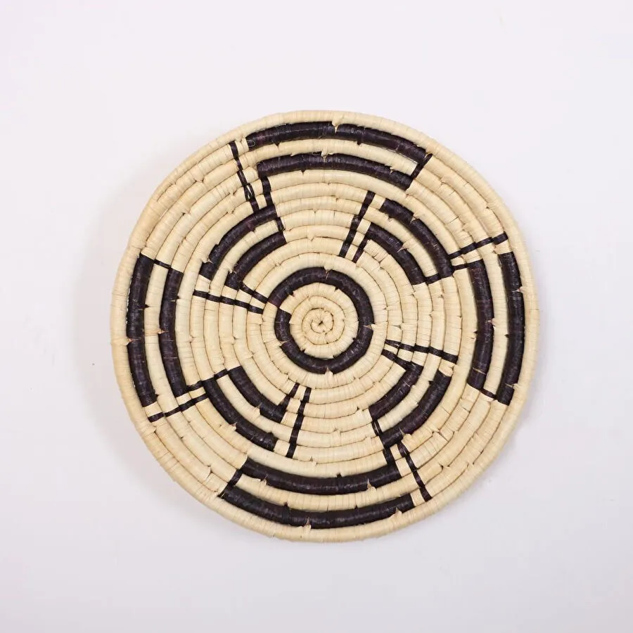 Mylamp Belle Çift Kat Deniz Sazı 50x7 Cm. Duvar Tabağı