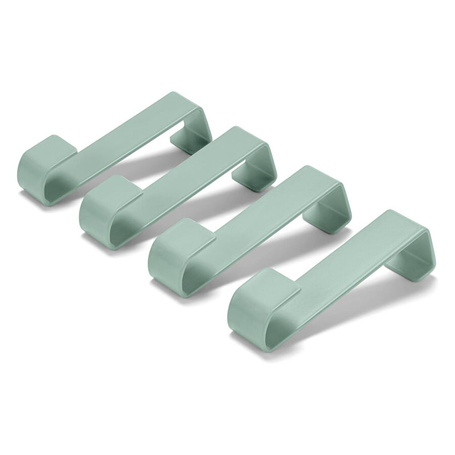 Tchibo Kapı Askısı, 4 Adet, Metal, Yeşil