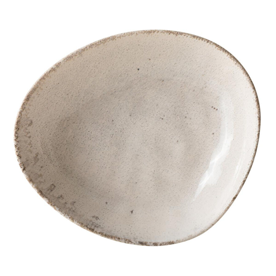 Mudo Home Tribeca Çukur Tabak Krem 23cm