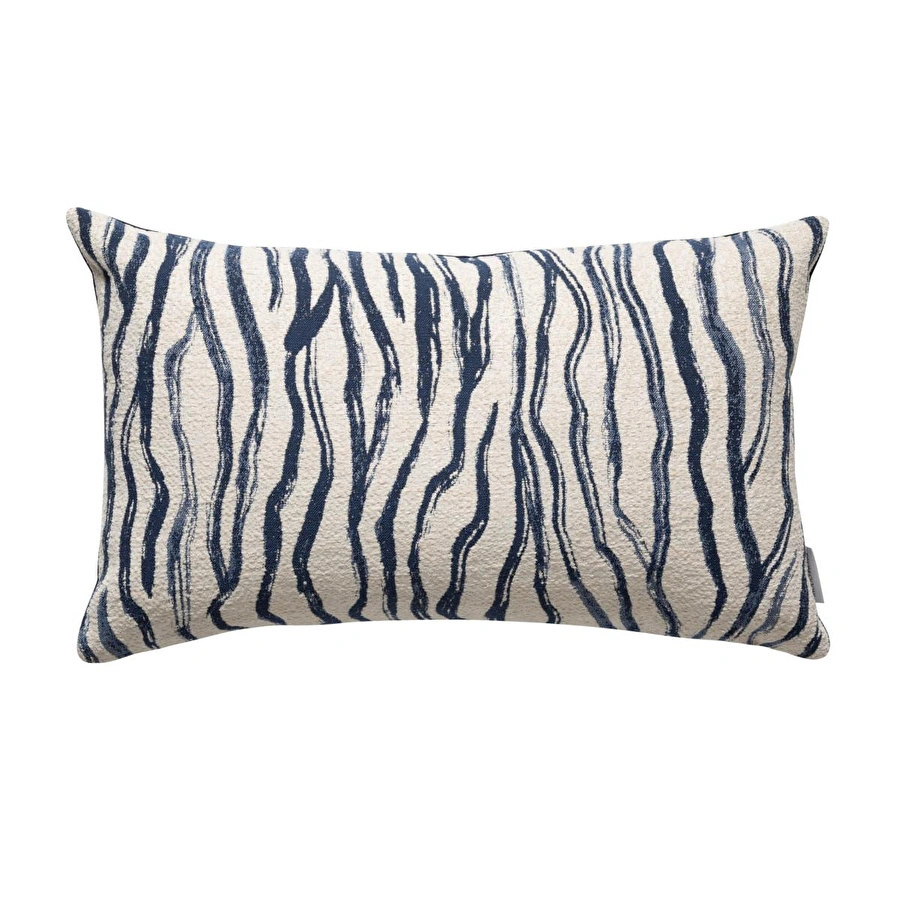 Mudo Home Alice Wavy Kirlent Laci̇vert 30x50