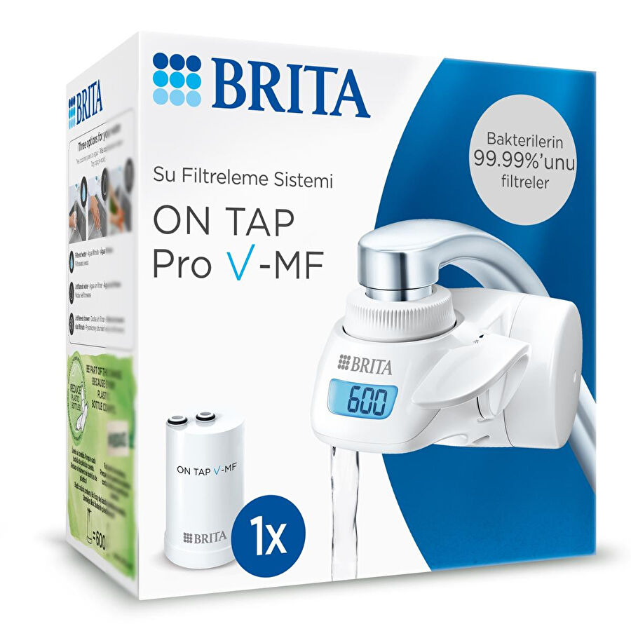 Brita On Tap Pro V-mf Musluk Üstü Filtreleme Sistemi