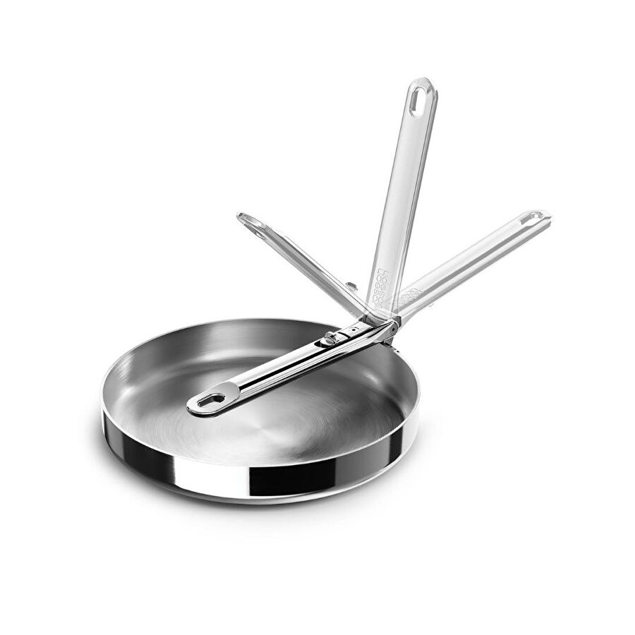 Joseph Joseph Space 3 Katmanlı Paslanmaz Çelik 24 Cm Kızartma Tavası