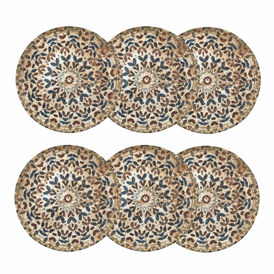 Mudo Home Ephesus Pasta Tabaği Seti̇ 6li -20cm