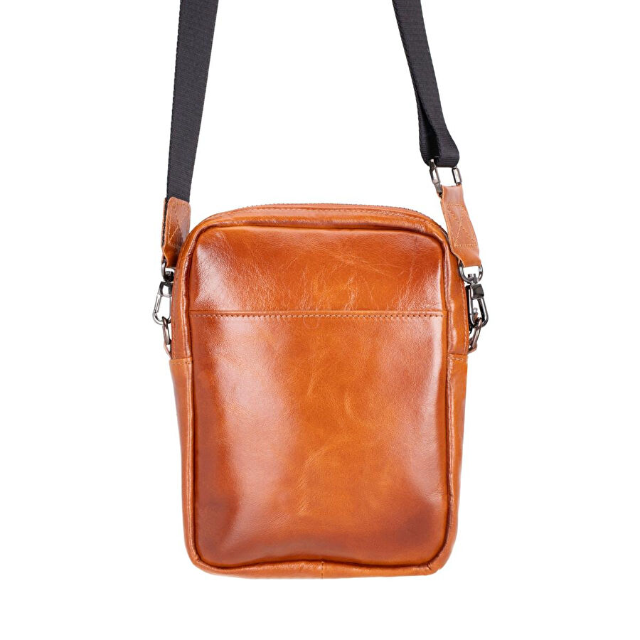 Bloominbag Bloombag Cognac Brown Hakiki Deri Crossbody Çanta