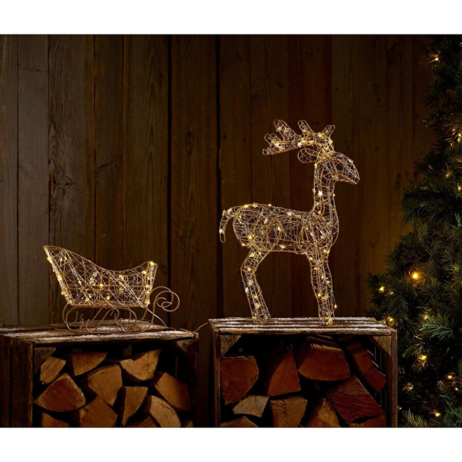 Tchibo Led Ren Geyiği, Kızaklı