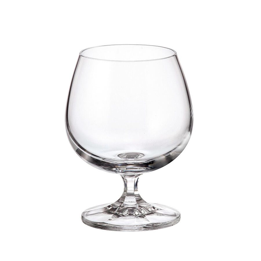 Kristalin Collecti̇on Brandy 250 Ml Cognac Düz 6lı