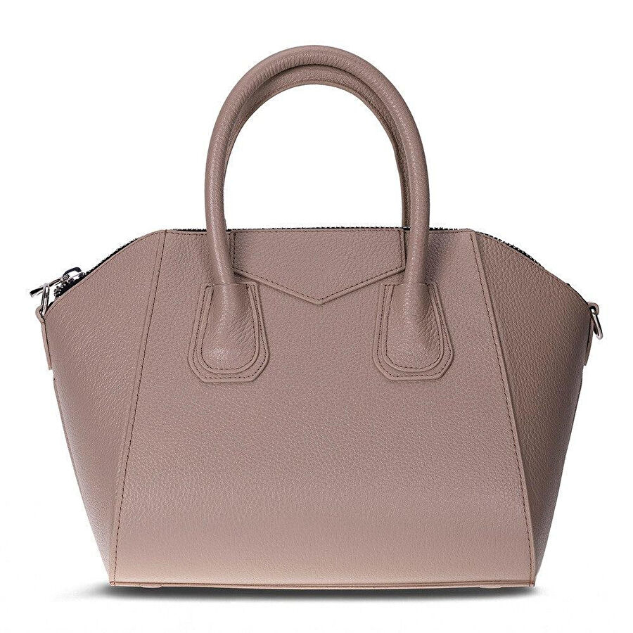 Bloominbag Aria Mink Taupe Medium Hakiki Deri Kadın El & Omuz Çantası