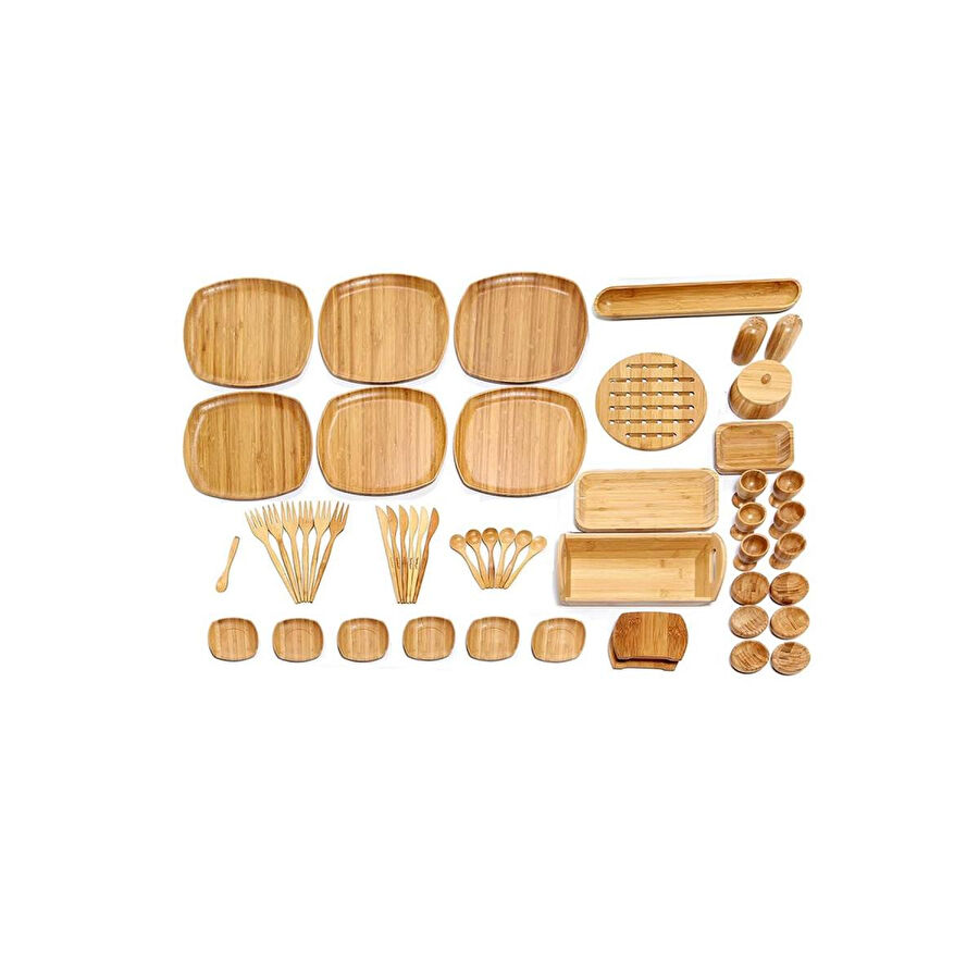 Bambum İkon - 53 Parça Kahvaltı Seti