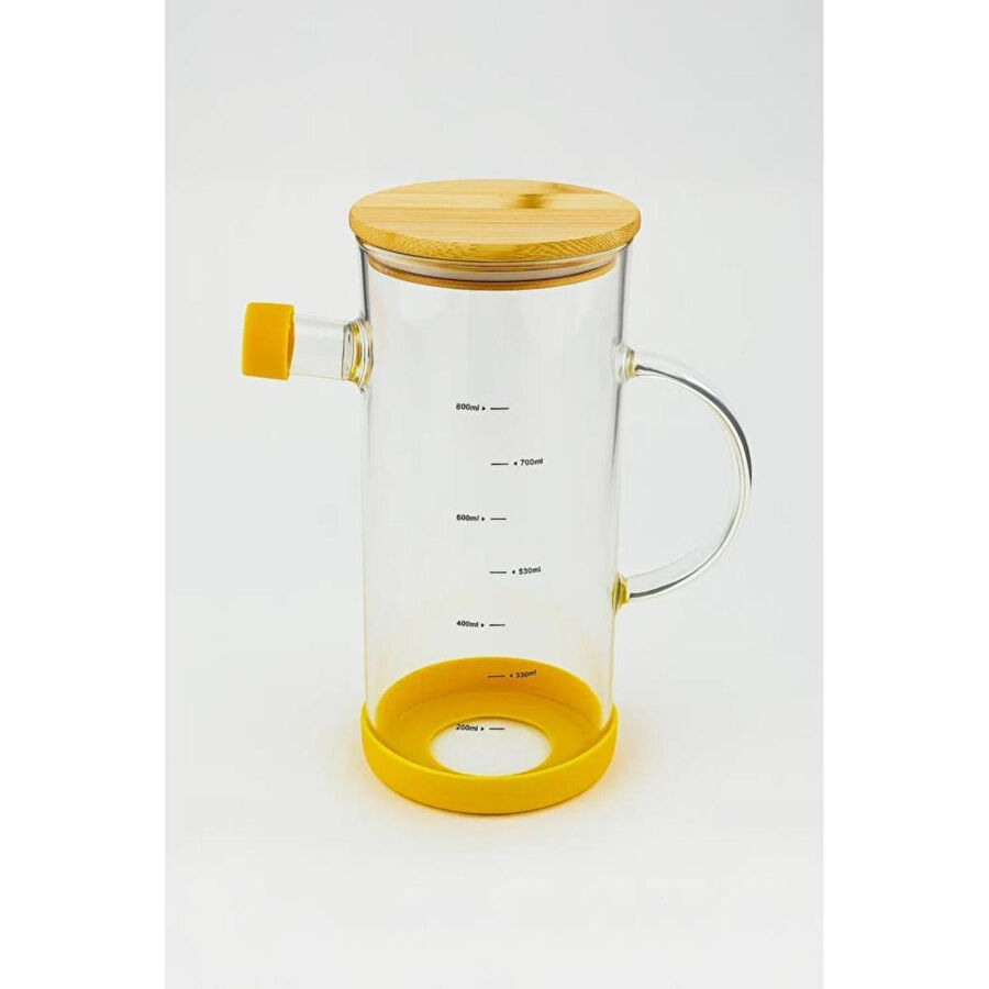 Bambum Gepetto - Bambu Kapaklı Yağdanlık 800ml