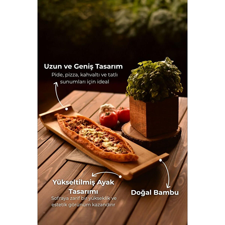 Bambum Decimus Sunum Tepsisi Büyük B0250