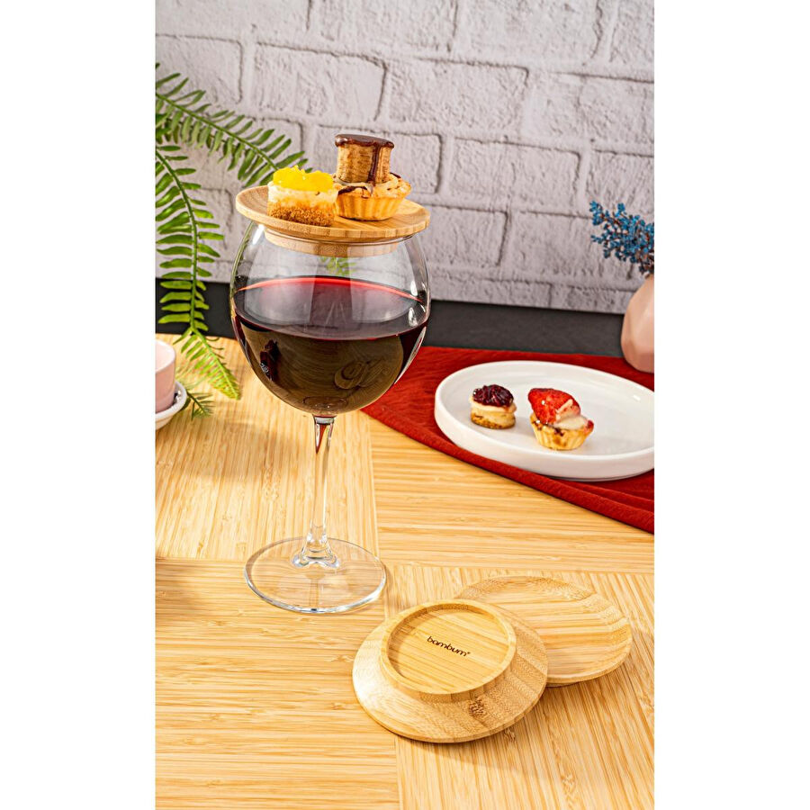 Bambum Seal Bardak Üstü Sunum Tabağı