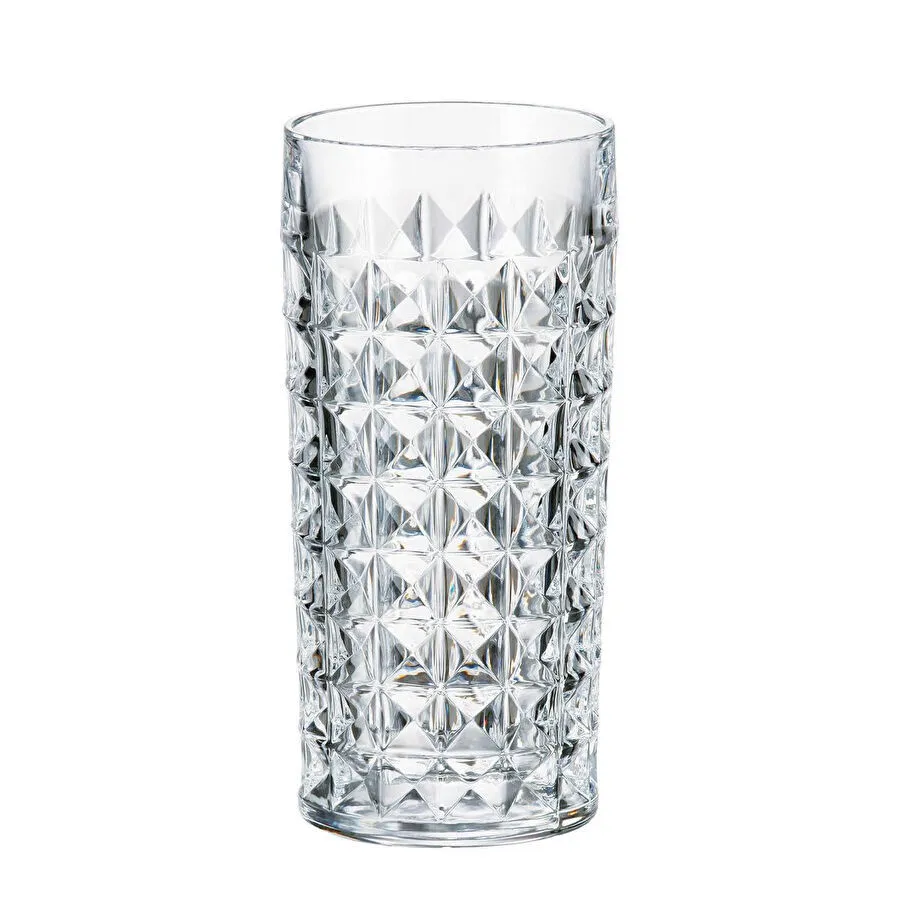 Kristalin Diamond Su Bardaği Meşrubat Bardaği 260 Ml 6lı
