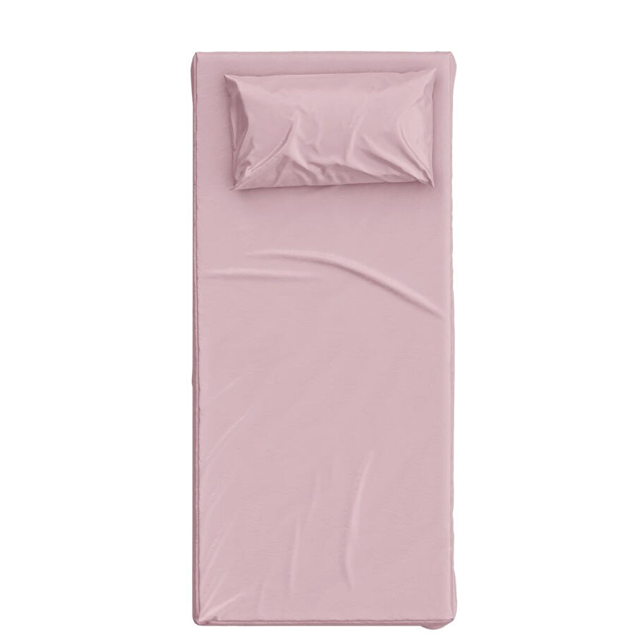 Itsy Bitsy Kids Basics Tek Kişilik Çarşaf Seti, Pembe , 90x190cm