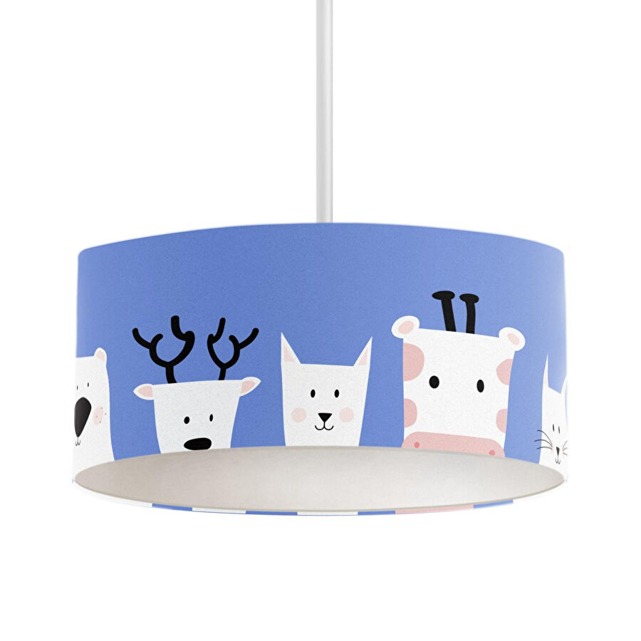 Itsy Bitsy Kids Paws And Claws Tavan Aydınlatması, Çok Renkli , 40cm