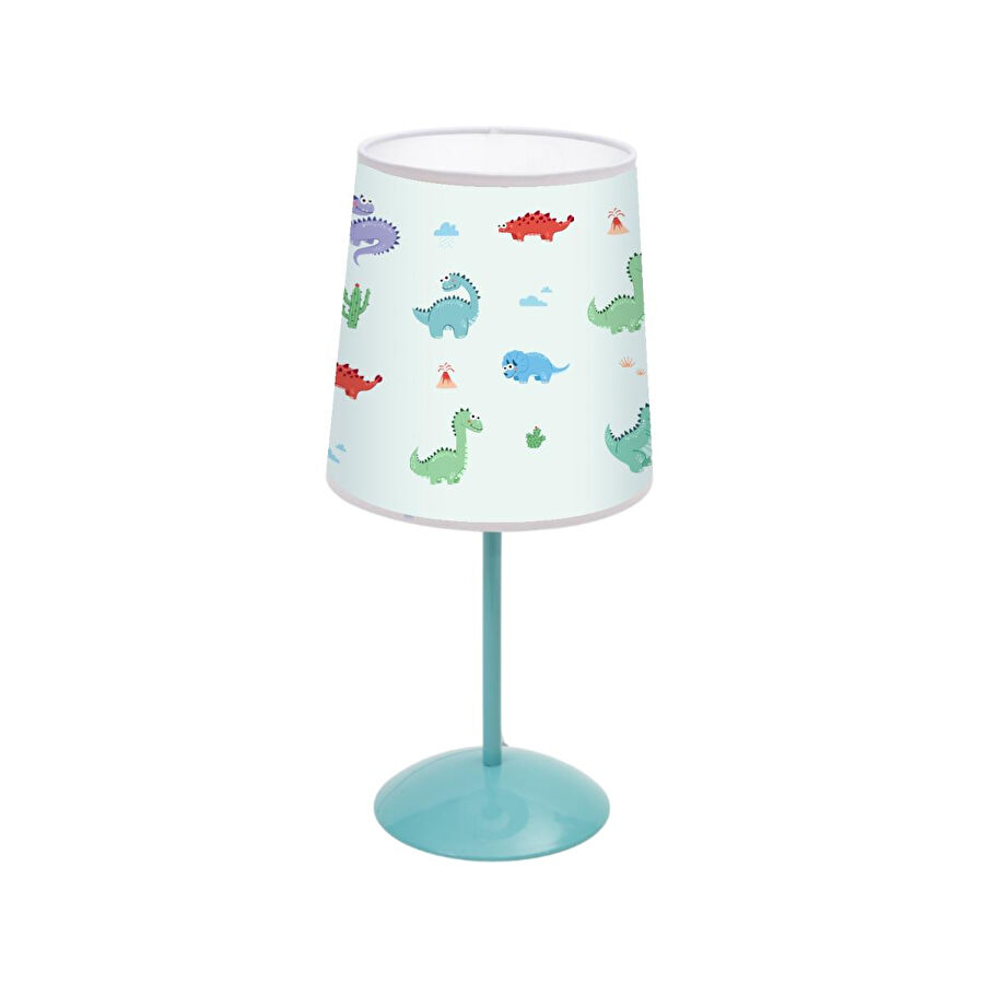 Itsy Bitsy Kids Dinotopia Başucu Aydınlatma Başlığı, Çok Renkli, 16x20cm