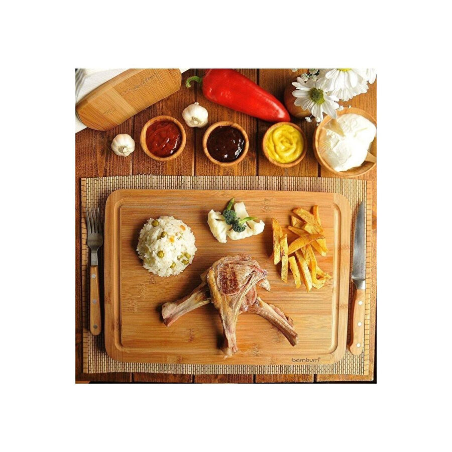 Bambum Toscana Steak Tahtası Küçük