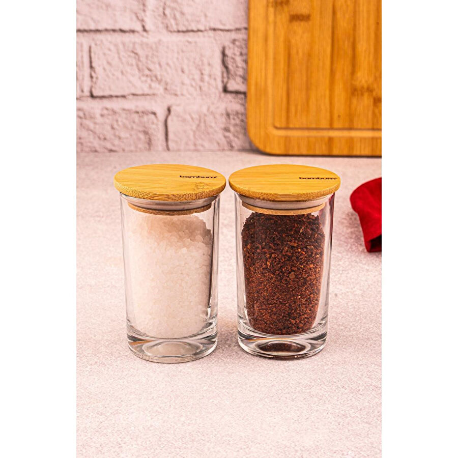 Bambum Lella 2'li Vakumlu Baharatlık Seti