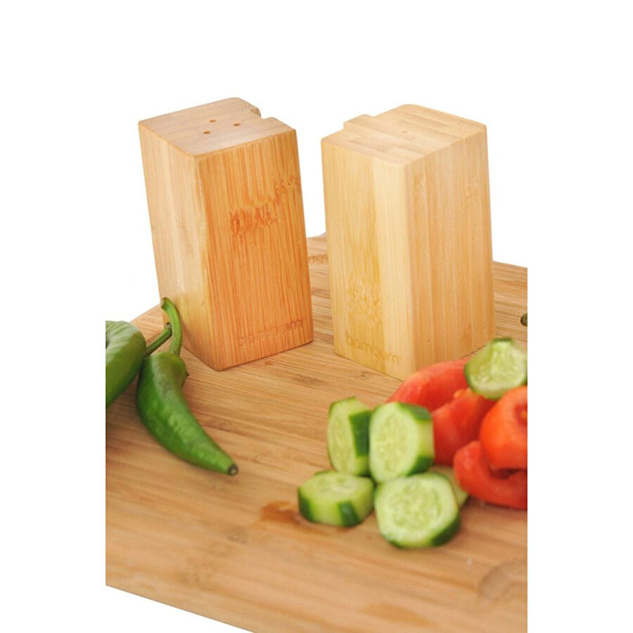 Bambum Pozole Tuzluk Biberlik Ahşap Bbpz01