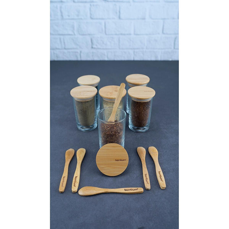 Bambum Lella 6'lı Kaşıklı Baharat Seti