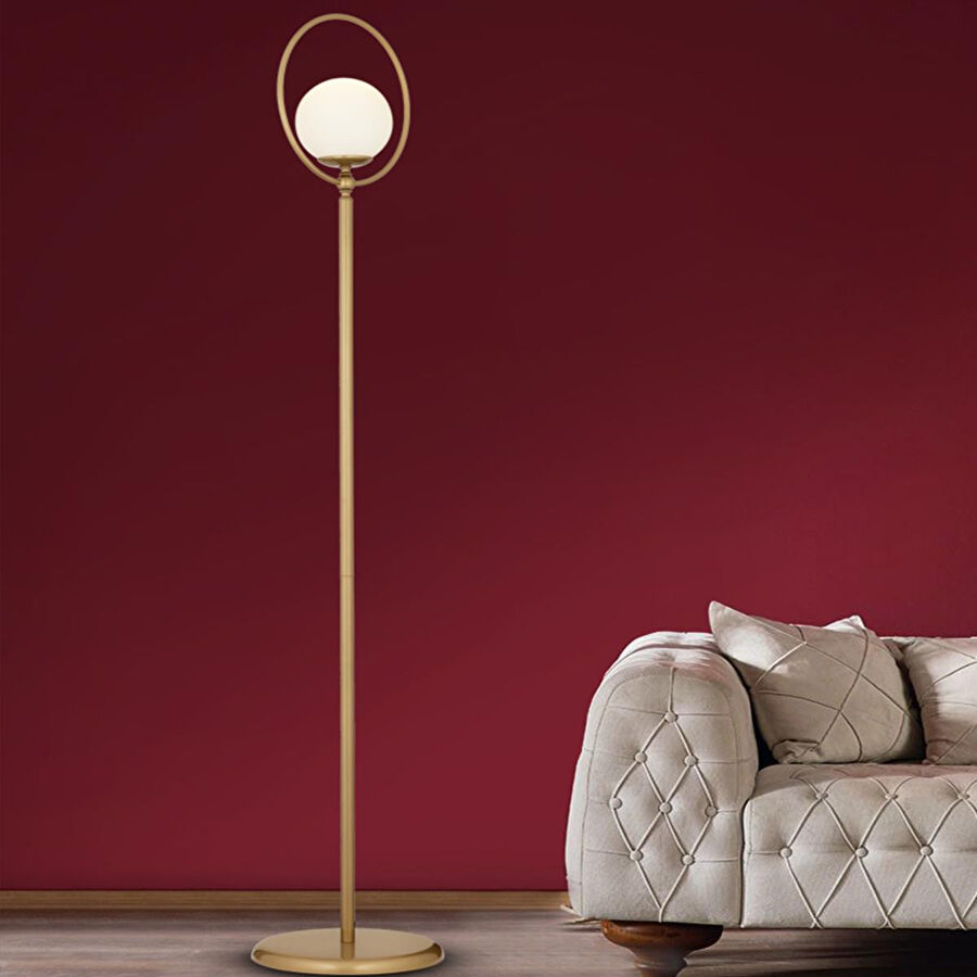 Apliqa Soho Eskitme Modern Tasarım Metal Lambader