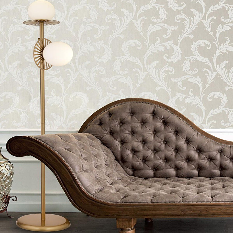 Apliqa Rakes Eskitme Beyaz Camlı Modern Tasarım Metal Lambader