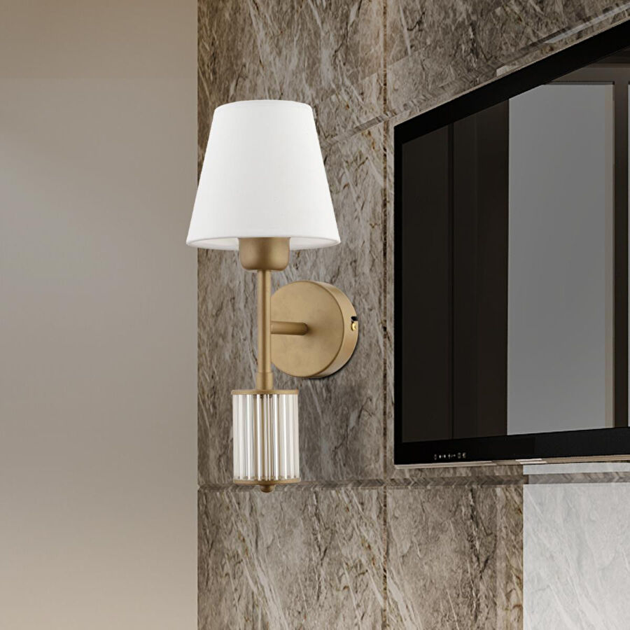 Apliqa Ellery Eskitme Beyaz Şapkalı Modern Aplik