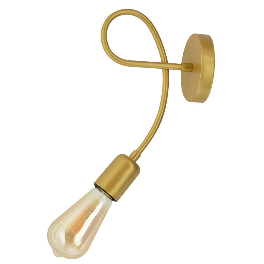 Apliqa Alegra Gold Yatak Odası-yatak Başı,cafe,restoran Için Duvar Lambası Modern Aplik
