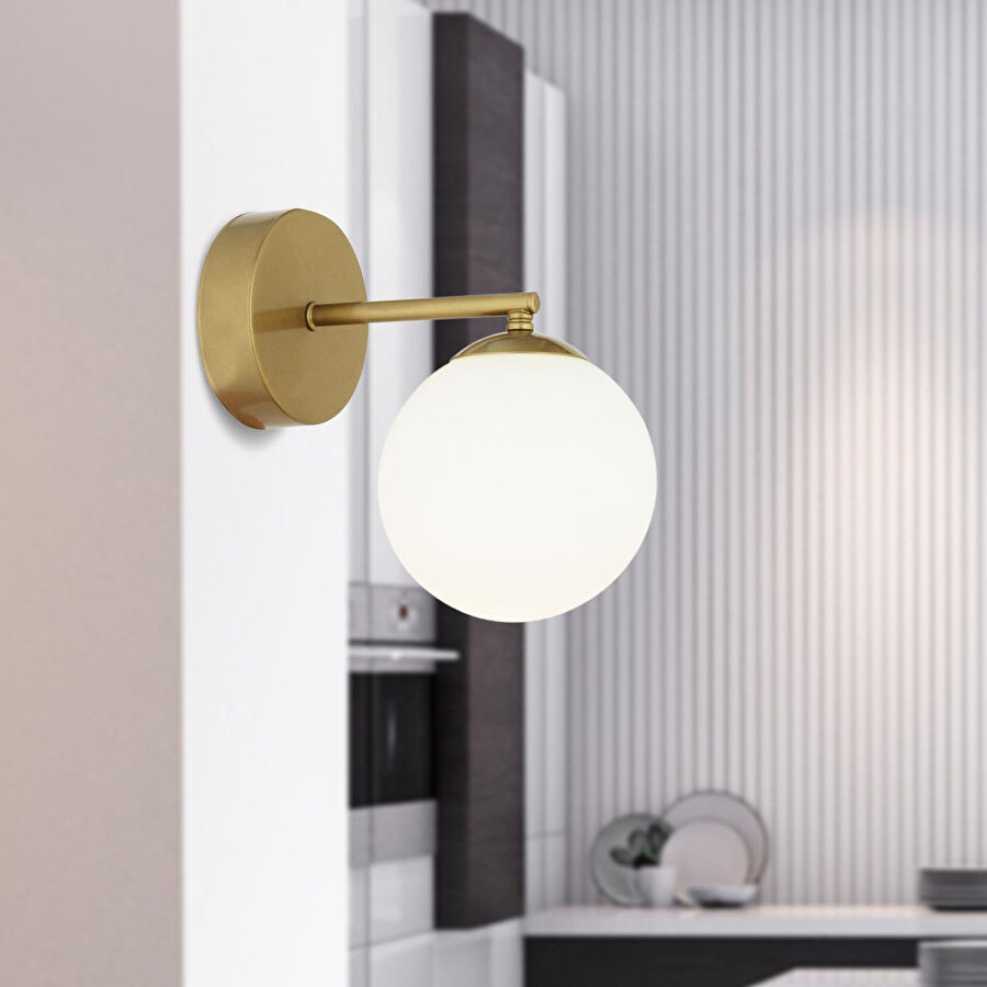 Apliqa Elvin Eskitme Duvar Lambası Yatak Odası-yatak Başı-banyo İçin Modern Aplik