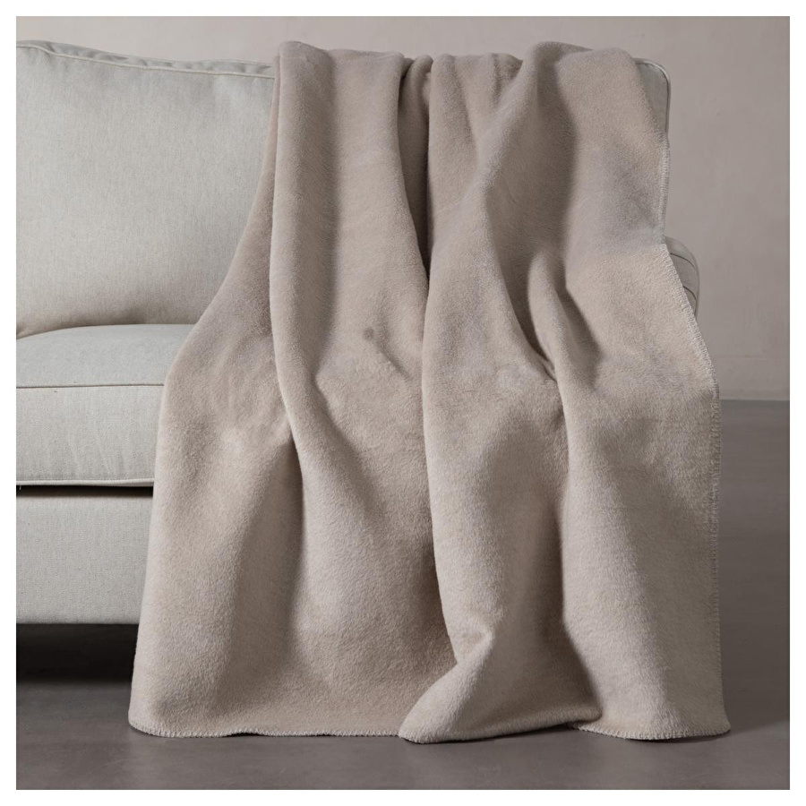 Mudo Home Enny Çi̇ft Tarafli Battani̇ye Bej Ekru 200x220
