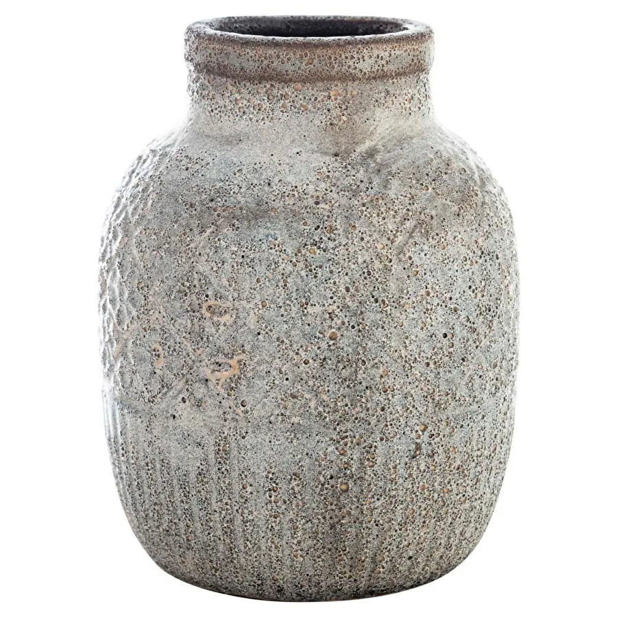 Mudo Home Ethnic Serami̇k Vazo 18x24 Cm