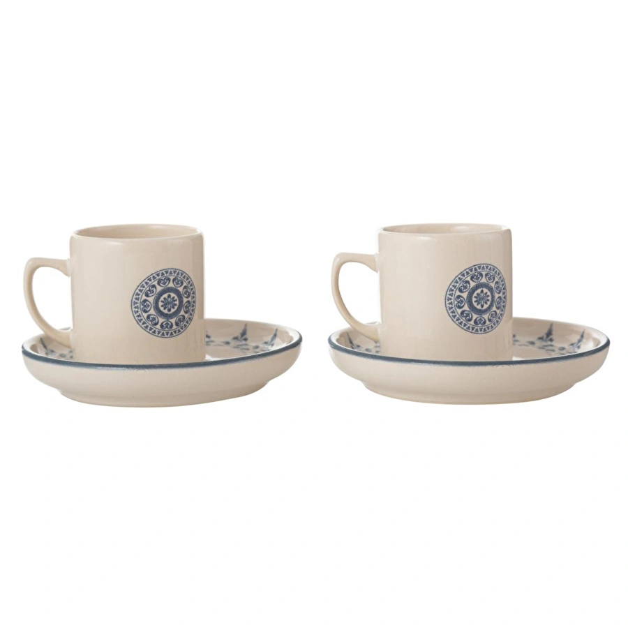 Mudo Home Ethnic 2'li̇ Fi̇ncan Seti̇