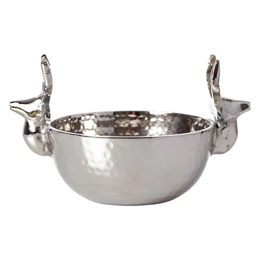 Mudo Home Alonso Deer Dekorati̇f Kase 11cm