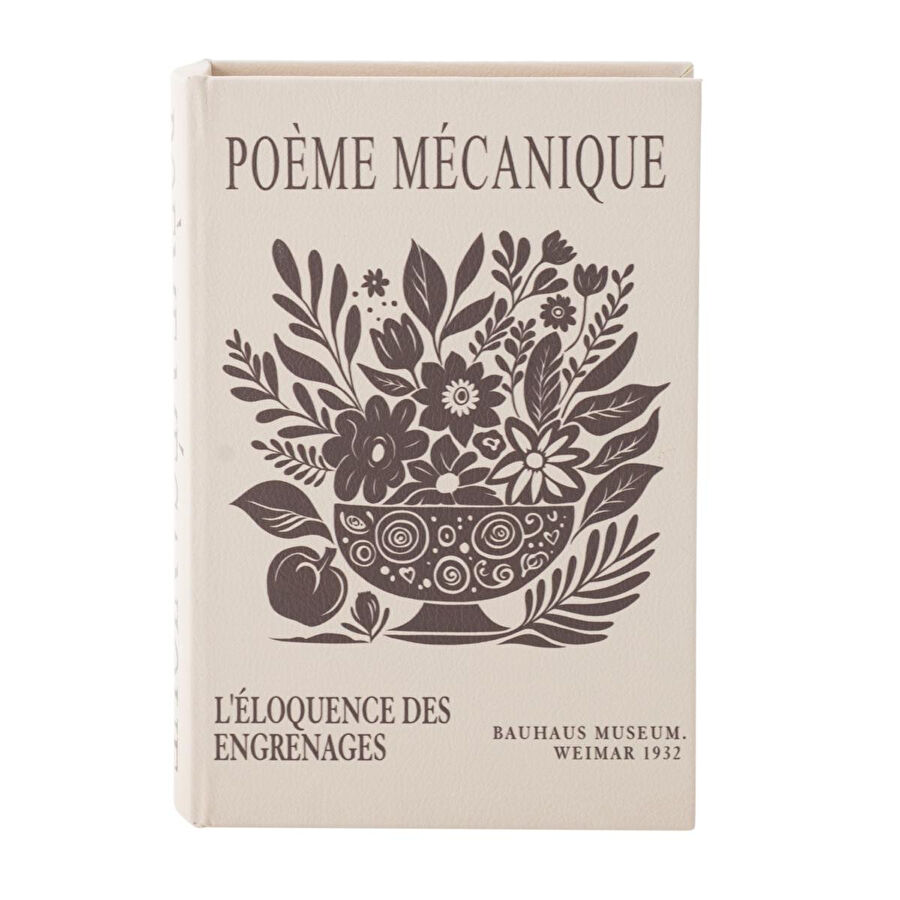 Mudo Home Sonnet Ki̇tap Kutu 14x5x21 Cm