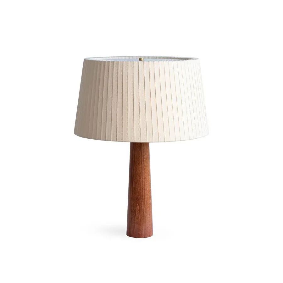 Soli Workshop Esenta Medium Ahşap Masa Lambası - Maun