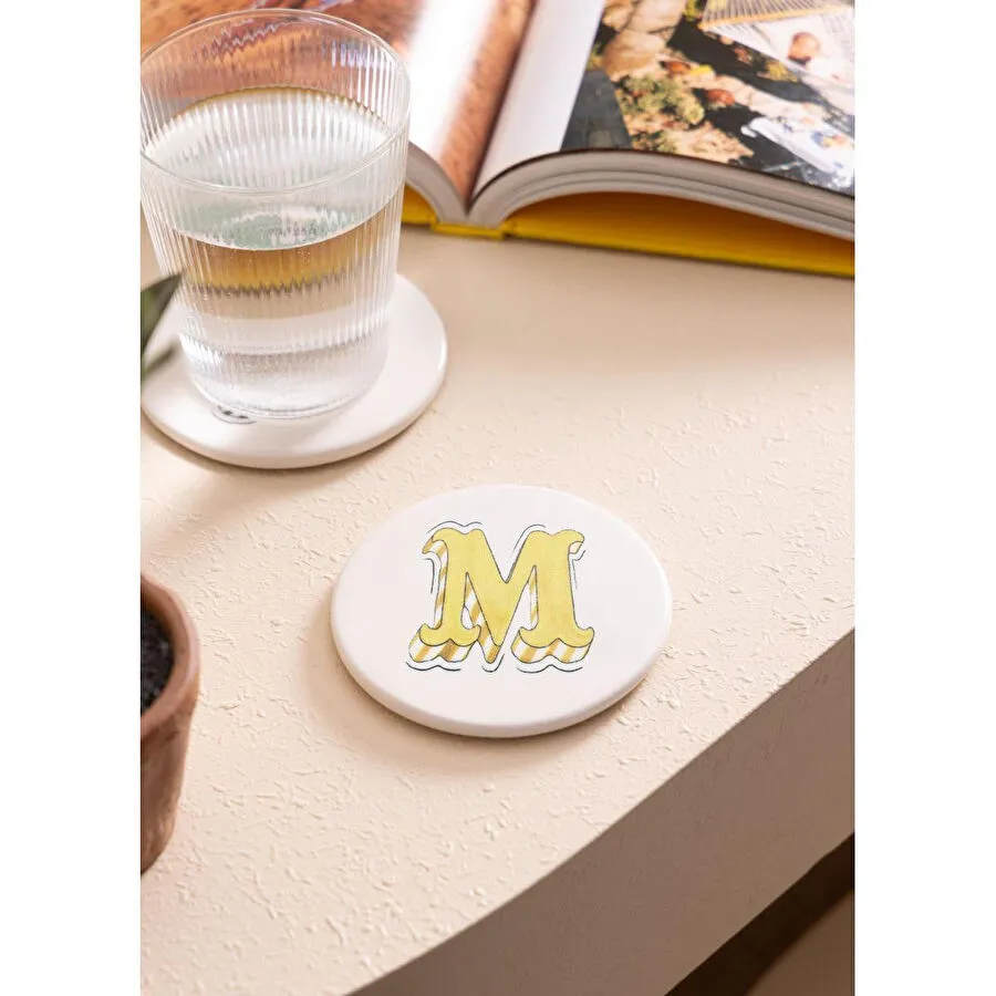 The Mia Harf Bardak Altlığı M