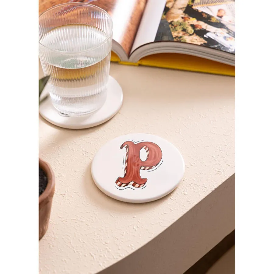 The Mia Harf Bardak Altlığı P