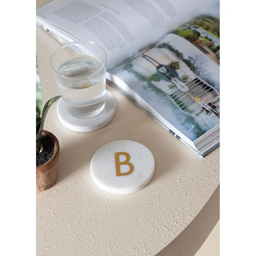 The Mia Mermer Bardak Altlığı B