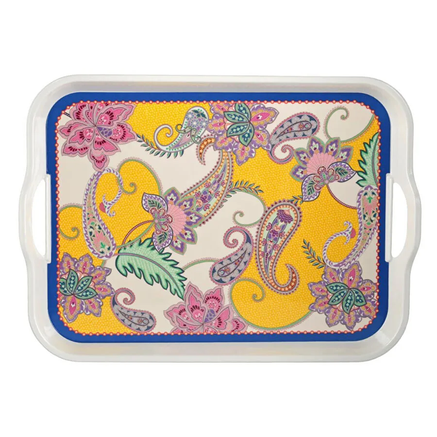 Lucky Art Paiselle Melamin Tepsi 43cm