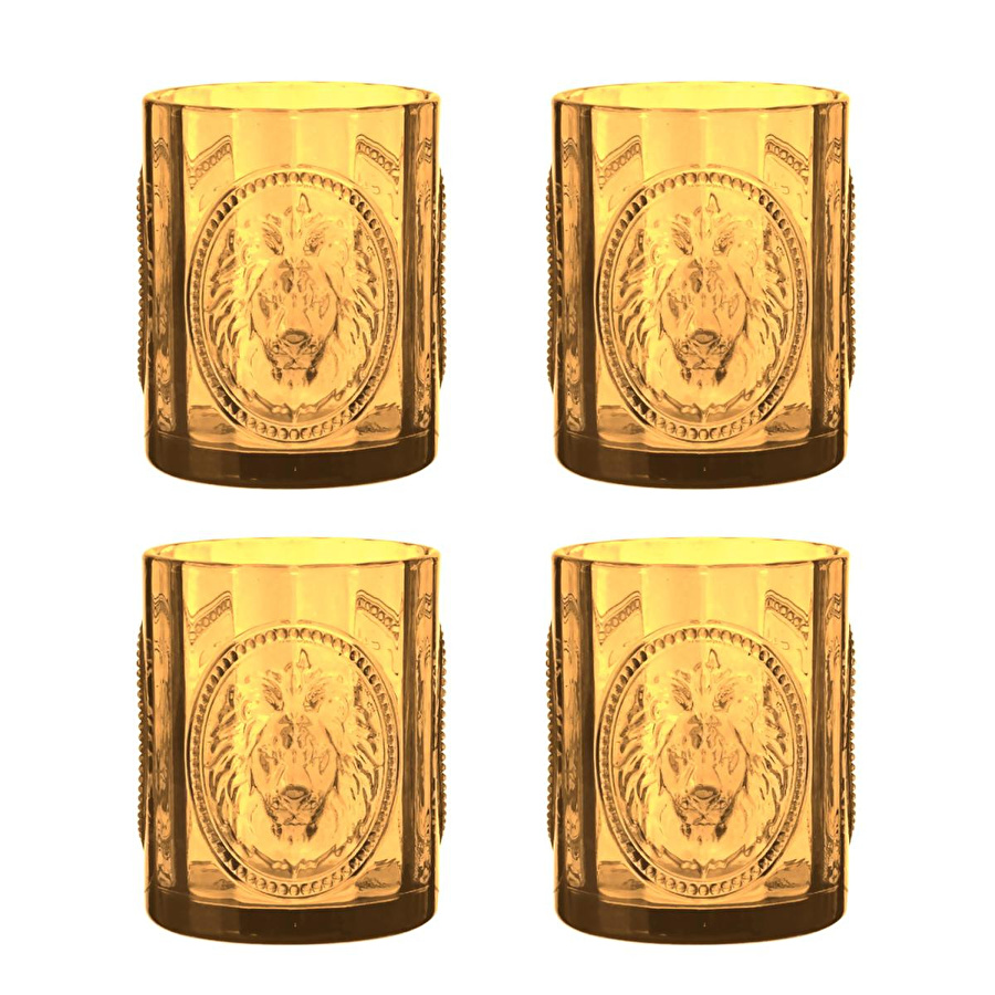 Lucky Art Palmera Lucky Art 4lu Cam Su Bardagı Seti Amber