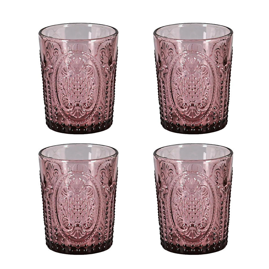 Lucky Art Velora Lucky Art 4lu Cam Su Bardagı Seti Mor