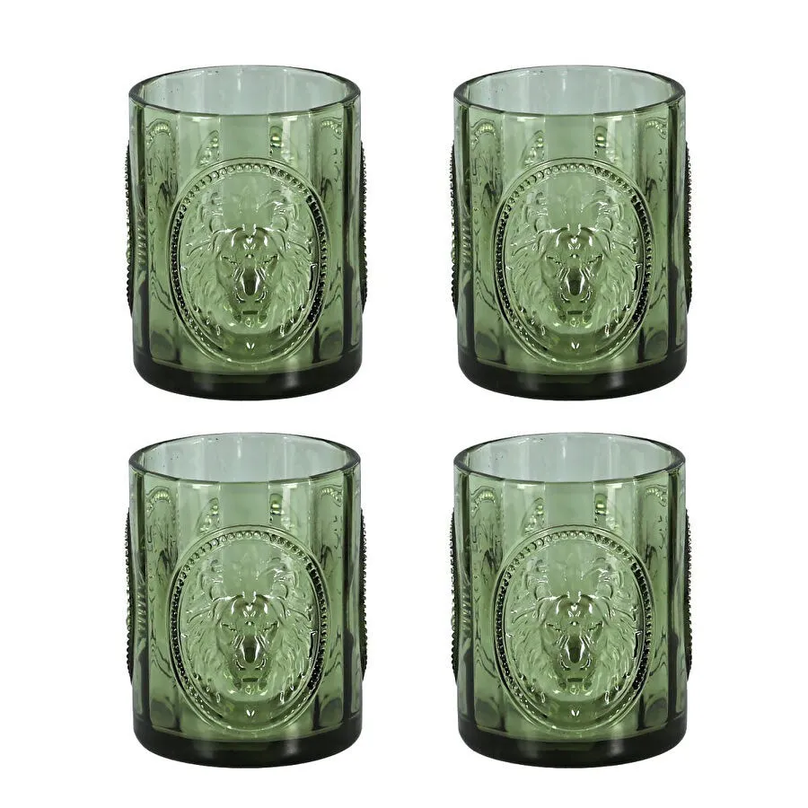 Lucky Art Palmera Lucky Art 4lu Cam Su Bardagı Seti Yeşil