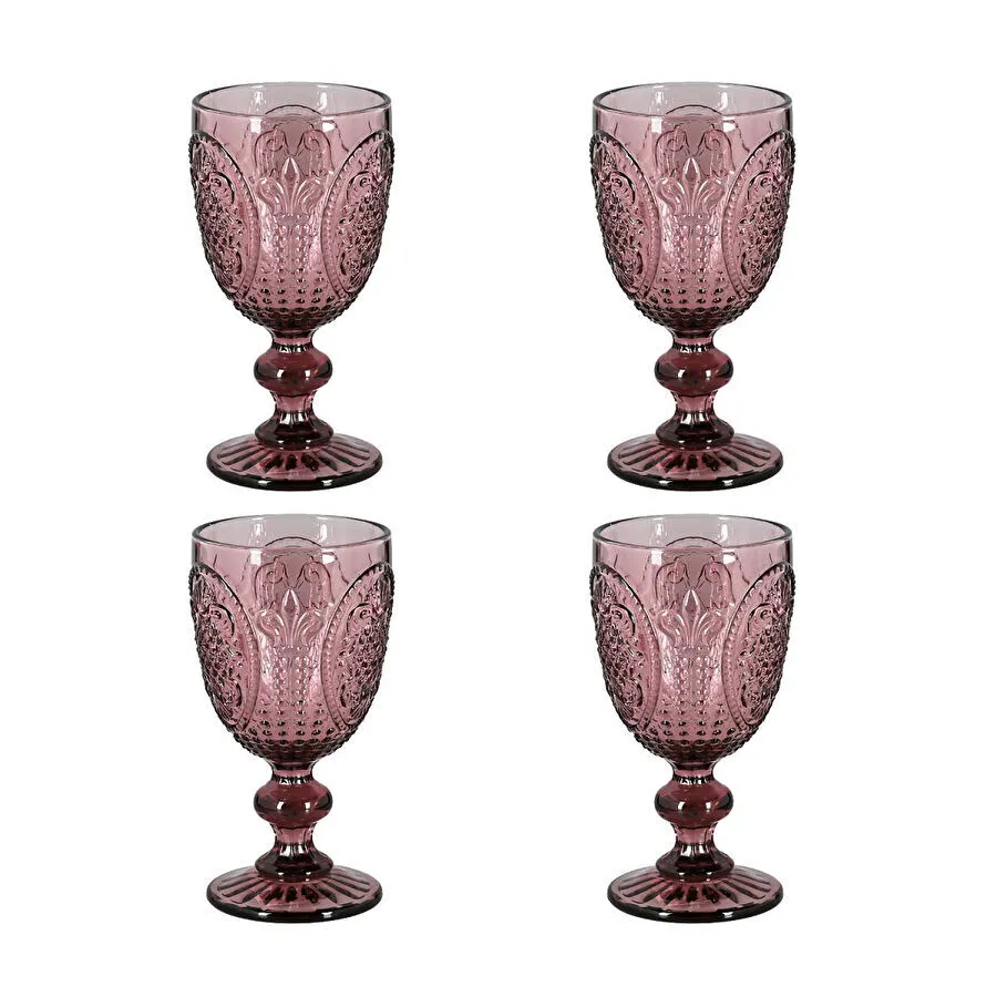 Lucky Art Velora Lucky Art 4lu Cam Kadeh Seti Mor