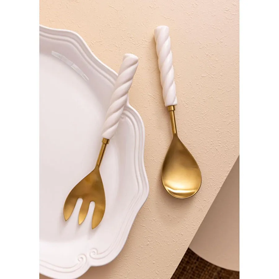 The Mia Column Salata Servis Takımı 2 Parça