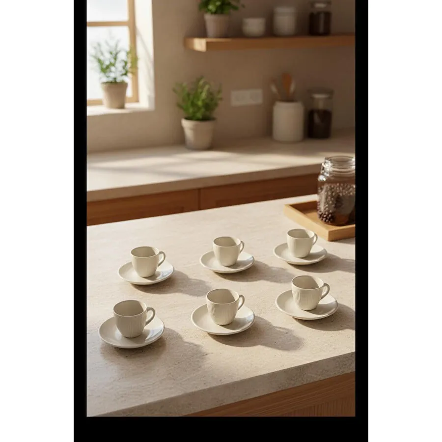 Bernardo Supra 6 Kişilik Fincan Takımı