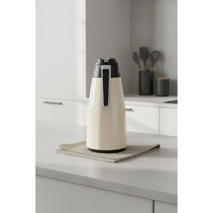 Bernardo Lustra Cam Termos Krem 1.5 Litre