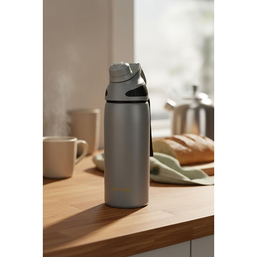 Bernardo Viva Termos Matara Gri 600ml