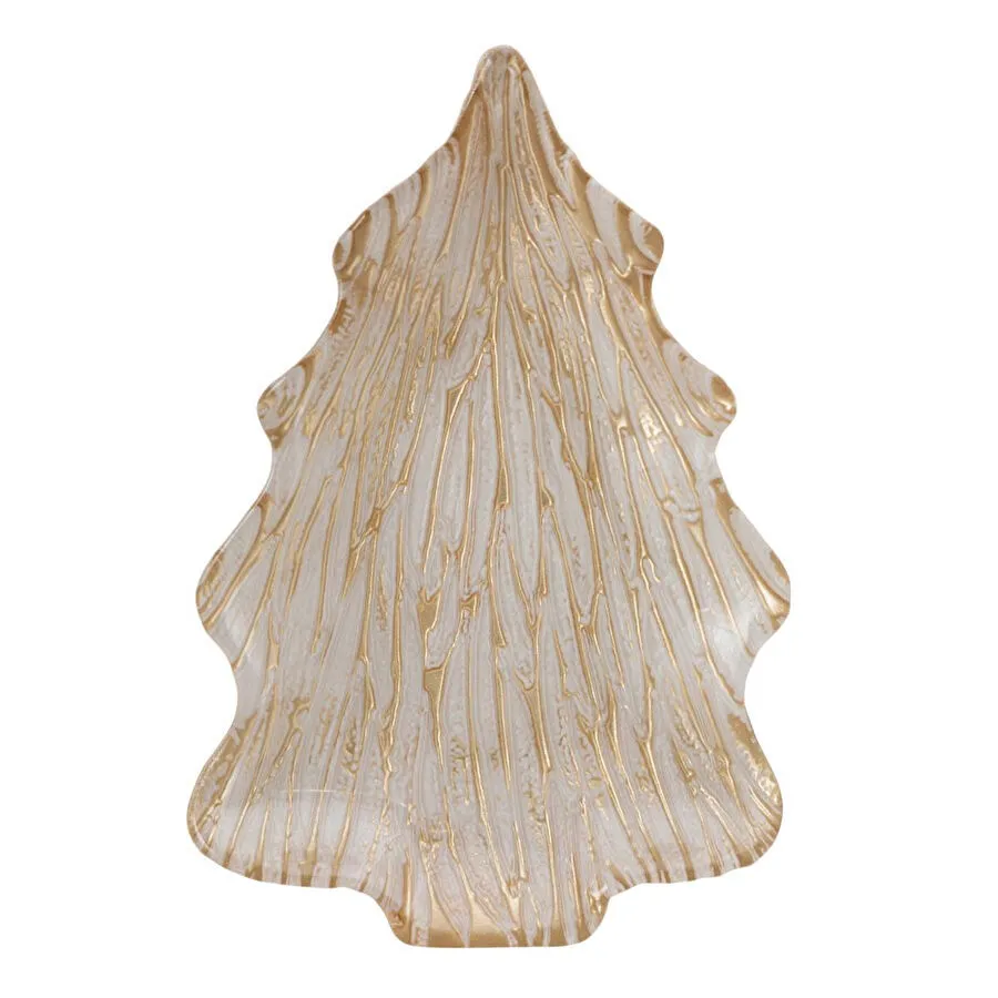 Mudo Home Gold New Year Dekorati̇f Kase 21 Cm