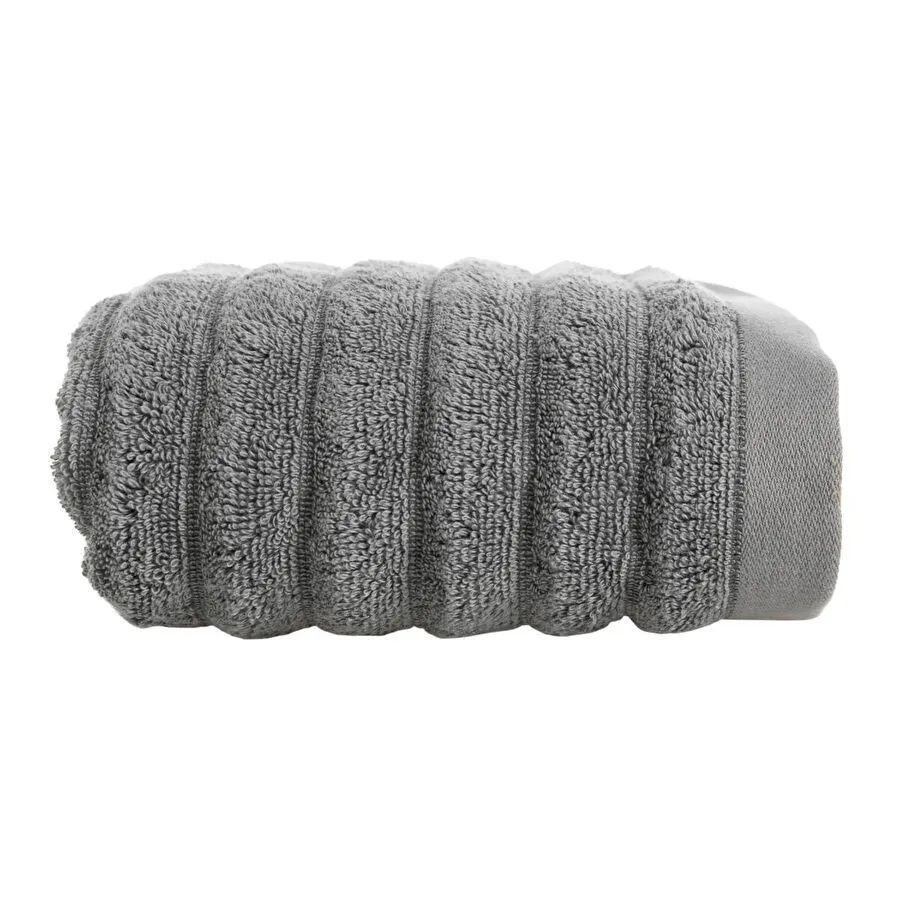 Mudo Home Stella Yüz Havlusu Koyu Gri̇ 50x80