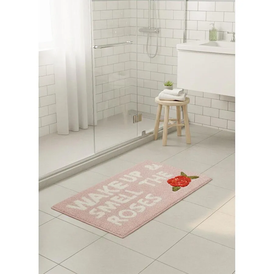 The Mia Wake Up And Smell The Roses Banyo Paspası 60x100cm