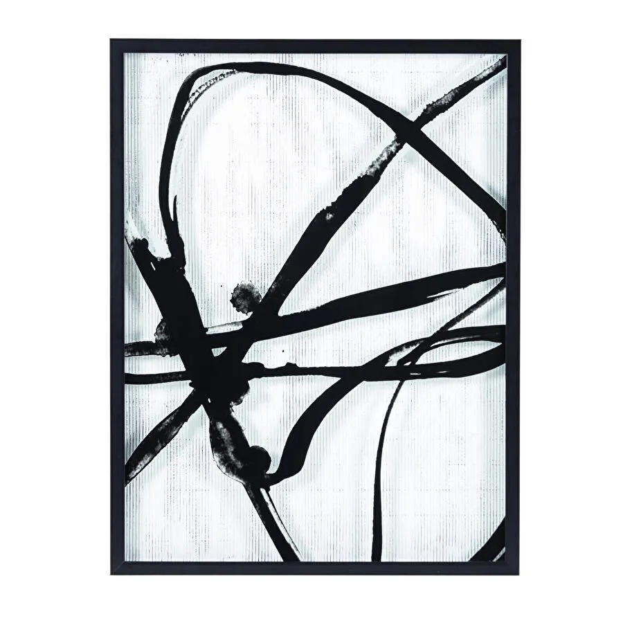 Mudo Home Scracth Çerçeveli̇ Cam Baski Pano 77x102 Cm